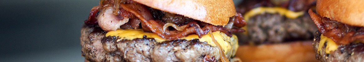 Eating Burger at Velvet Cream - The Dip restaurant in Hernando, MS.